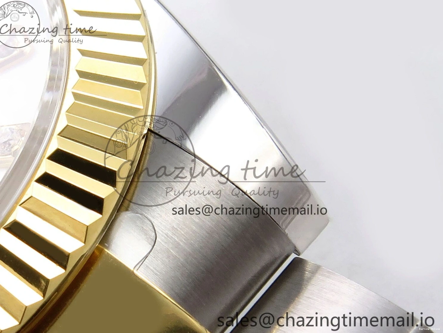 0117 DateJust 41 SS YG ARF 1:1 Best Edition 904L Steel White MOP Dial on Oyster Bracelet SH Sporty 1257